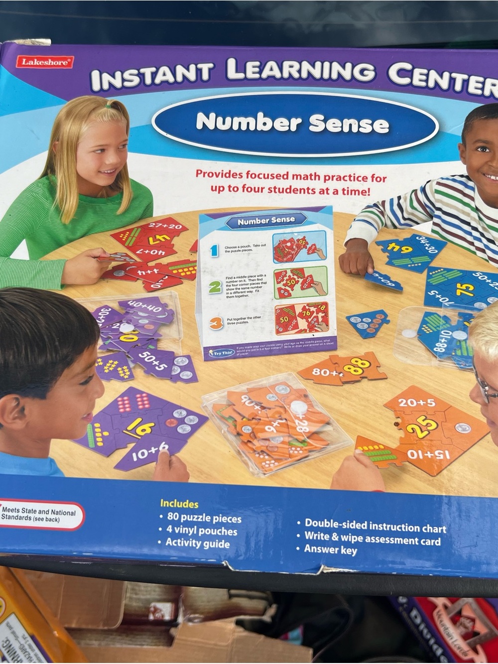 Lakeshore Instant Learning Center - Number Sense (Multi-Color)
